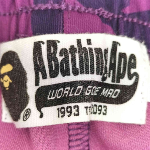 アベイシングエイプ A BATHING APE 25aw COLOR CAMO METAL LOGO RELAXED FIT TRACK SWEAT PANTS メンズ JPN:XL