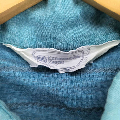 エルメネジルドゼニア Ermenegildo Zegna S/Sボタンダウンポロシャツ メンズ JPN:50
