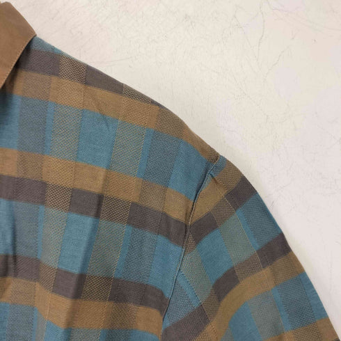 エルメネジルドゼニア Ermenegildo Zegna S/Sボーダーシャツ メンズ JPN:46