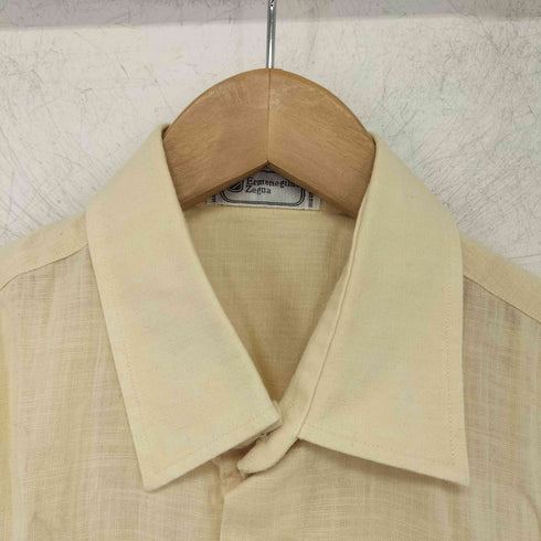 エルメネジルドゼニア Ermenegildo Zegna スペイン製 S/Sシャツ メンズ