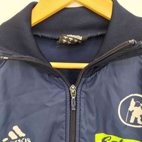 アディダス adidas IMBATIBLE MEDIO LANCARBOLA ロゴプリント 3ライン トラックジャケット メンズ o
