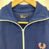 フレッドペリー FRED PERRY TWIN TAPE TRACK JACKET ロゴ刺繍 ライン トラックジャケット メンズ import:S