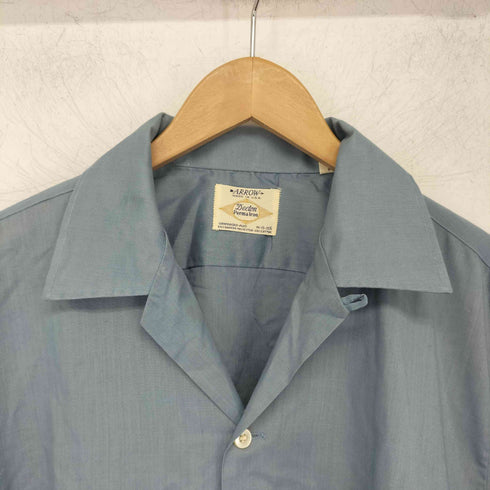 アロー ARROW 60S Decton Permairon オープンカラーシャツ メンズ JPN:M