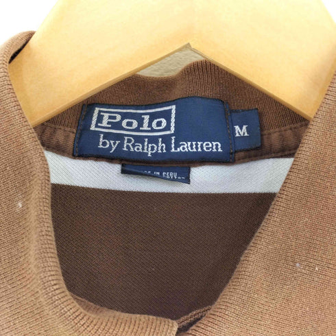 ポロバイラルフローレン Polo by RALPH LAUREN ポニー刺繍 鹿の子ポロシャツ メンズ import:M