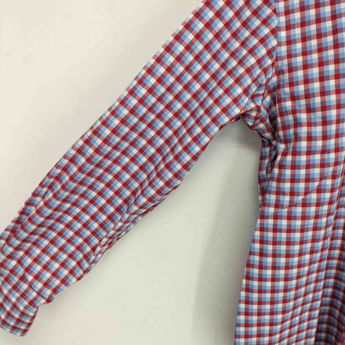 ランズエンド LANDS END ボタンダウンチェックシャツ traditional fit メンズ JPN:M
