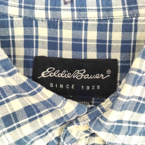 エディーバウアー Eddie Bauer チェック柄 BDシャツ メンズ import:L
