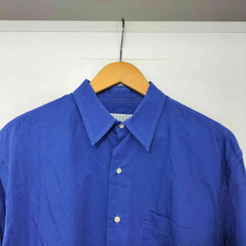 バーニーズニューヨーク BARNEYS NEWYORK イタリア製 コットン100 レギュラーカラー L/S シャツ メンズ 16 1/2 | 42