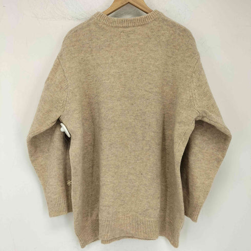 スノーピーク Snow Peak 別注 W/Ny Knit PO ニットプルオーバー レディース