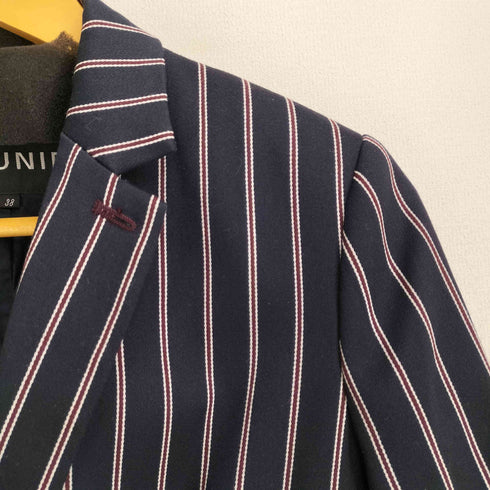 ルーニィ LOUNIE 金ボタン ストライプ テーラードジャケット レディース JPN:38