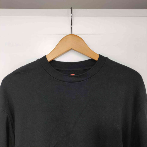 ヘインズ Hanes 25AW Comfort Crew Neck Pullover with Thumbhole EX サムホール メンズ JPN:S