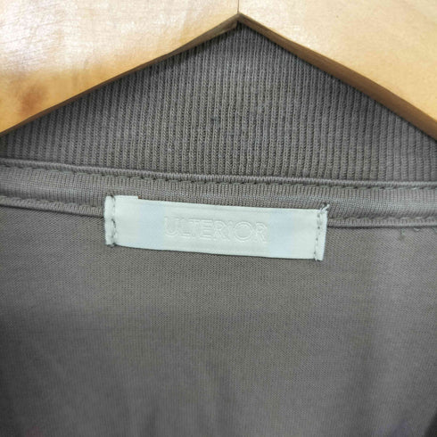 アルテリア ULTERIOR 21AW SUVIN COTTON MOCK NECK TEE スヴィン コットン モックネックT メンズ JPN:4