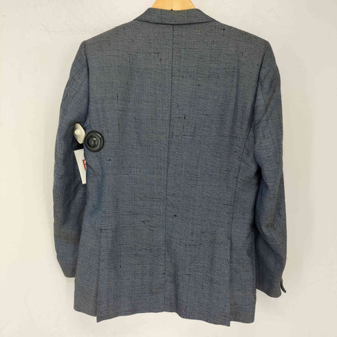 エルメネジルドゼニア Ermenegildo Zegna Pure Seta Dupioni シルク100 2Bテーラードジャケット メンズ JPN:48
