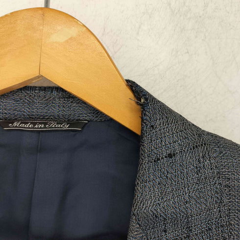エルメネジルドゼニア Ermenegildo Zegna Pure Seta Dupioni シルク100 2Bテーラードジャケット メンズ JPN:48