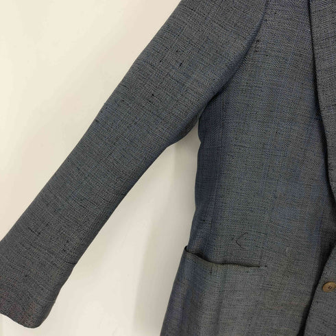 エルメネジルドゼニア Ermenegildo Zegna Pure Seta Dupioni シルク100 2Bテーラードジャケット メンズ JPN:48
