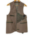 40-50S CROWN ジップ 2nd モデル スプリングスライダー 片爪 MASLAND FISHING VEST マスランド フィッシング ベスト メンズ