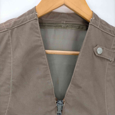 40-50S CROWN ジップ 2nd モデル スプリングスライダー 片爪 MASLAND FISHING VEST マスランド フィッシング ベスト メンズ