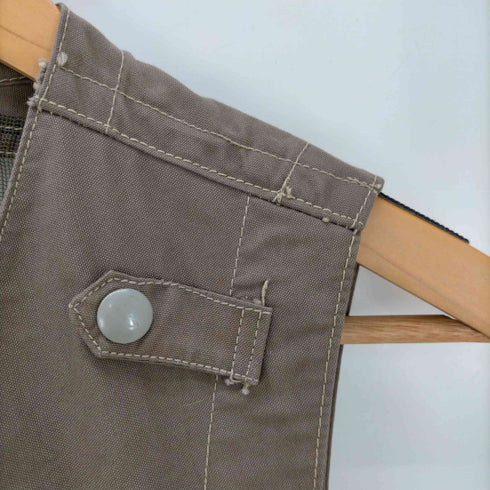 40-50S CROWN ジップ 2nd モデル スプリングスライダー 片爪 MASLAND FISHING VEST マスランド フィッシング ベスト メンズ