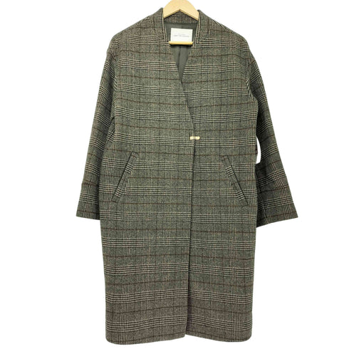 ユナイテッドアローズグリーンレーベルリラクシング UNITED ARROWS green label relaxing FM オーバーサイズ ノーラペル コート レディース JPN:40
