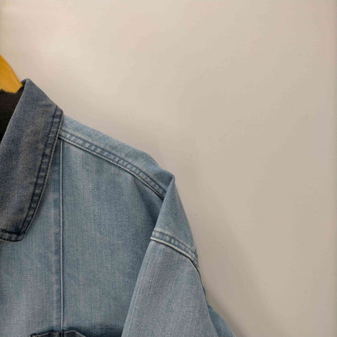 ノースフェイスパープルレーベル THE NORTH FACE PURPLE LABEL 19SS Broken Twill Denim Shirt Jacket ブロークン ツイル デニム シャツ ジャケット メンズ import:L