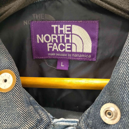 ノースフェイスパープルレーベル THE NORTH FACE PURPLE LABEL 19SS Broken Twill Denim Shirt Jacket ブロークン ツイル デニム シャツ ジャケット メンズ import:L