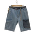 ノースフェイスパープルレーベル THE NORTH FACE PURPLE LABEL 19SS Broken Twill Denim Cargo Shorts ブロークン ツイル デニム カーゴ ショーツ メンズ 34