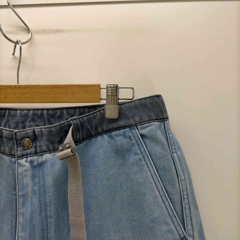 ノースフェイスパープルレーベル THE NORTH FACE PURPLE LABEL 19SS Broken Twill Denim Cargo Shorts ブロークン ツイル デニム カーゴ ショーツ メンズ 34