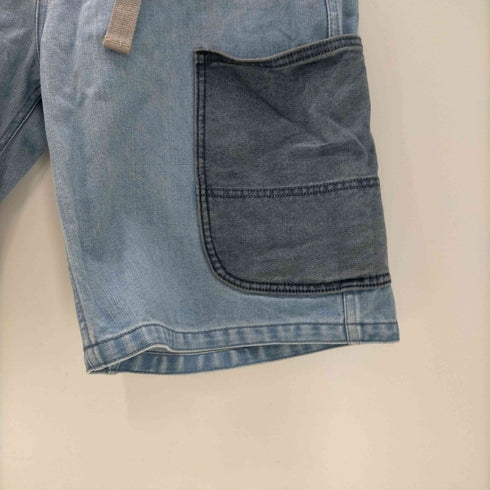 ノースフェイスパープルレーベル THE NORTH FACE PURPLE LABEL 19SS Broken Twill Denim Cargo Shorts ブロークン ツイル デニム カーゴ ショーツ メンズ 34