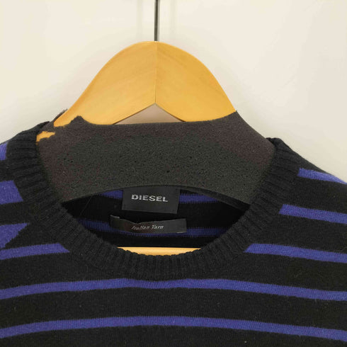 ディーゼル DIESEL italian yarn ボーダーニット メンズ