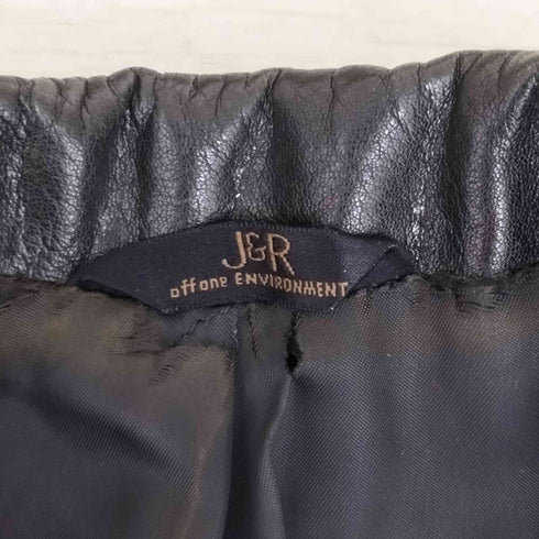 ジェイアール J&R レザーテーラードジャケット レディース import:S