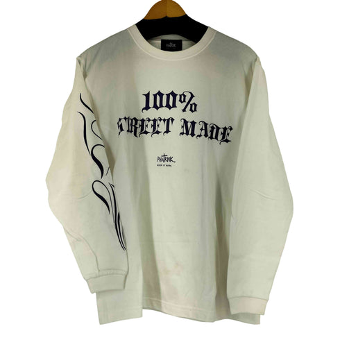 ファットランク PHATRNK 100% STREET MADE L/S Tシャツ メンズ import:L