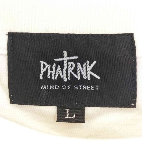 ファットランク PHATRNK 100% STREET MADE L/S Tシャツ メンズ import:L