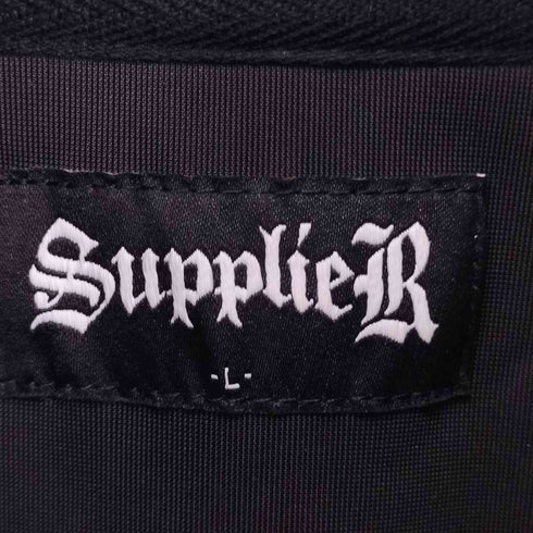 サプライヤー SUPPLIER ベロア トラックジャケット メンズ import:L