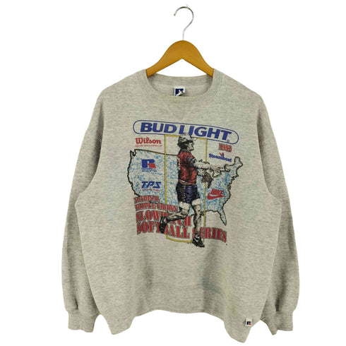 ラッセルアスレチック RUSSELL ATHLETIC 90S USA製 プリント 前V スウェット メンズ import:XL