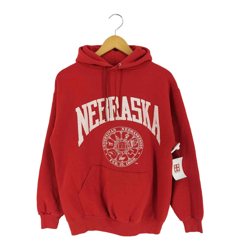 ジャージーズ JERZEES 90S USA製 SUPER SWEATS カレッジプリント パーカー メンズ import:L