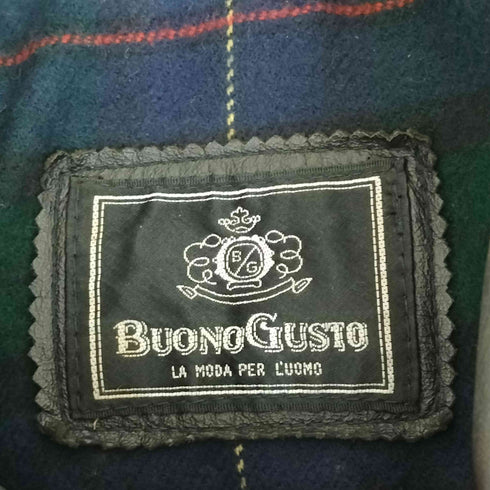 BUONO GUSTO 韓国製 カウレザーハーフコート メンズ import:M