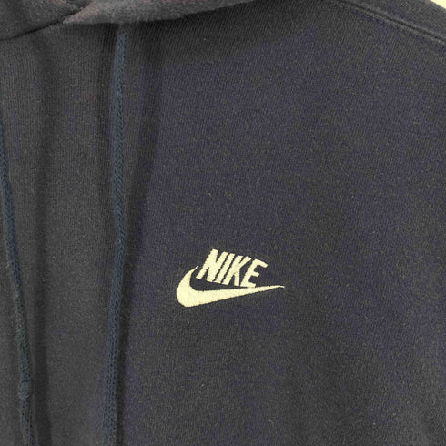 ナイキ NIKE 90S USA製 ロゴ刺繍 パーカー メンズ import:M
