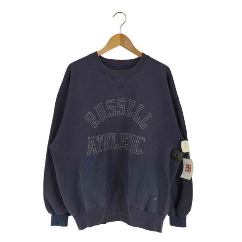 ラッセルアスレチック RUSSELL ATHLETIC 90S USA製 前V プリント スウェット メンズ import:XL