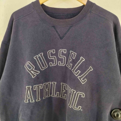 ラッセルアスレチック RUSSELL ATHLETIC 90S USA製 前V プリント スウェット メンズ import:XL
