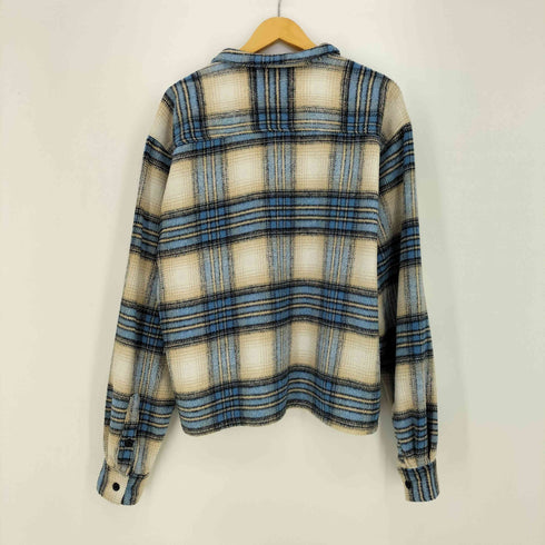 Vale Forever VALELIVES Spider Web Button Up Flannel メンズ import:L