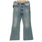 イーアールエル ERL blue stars distressed jeans ディストレスジーンズ メンズ M