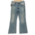 イーアールエル ERL blue stars distressed jeans ディストレスジーンズ メンズ M