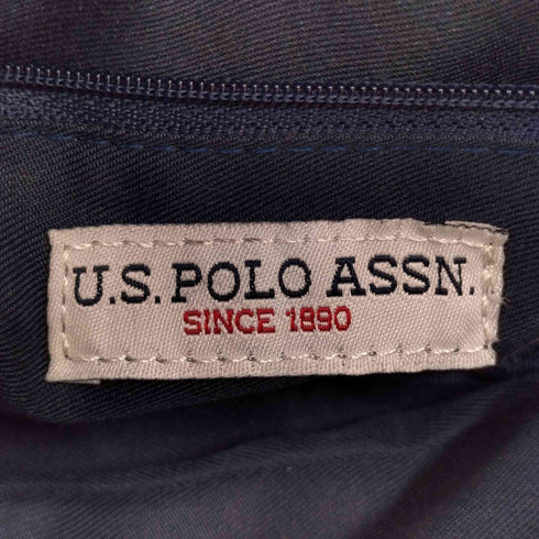 ユーエスポロアッスン U.S.POLO ASSN フロントロゴ刺繍キャンバスショルダーバッグ カモフラ レディース