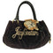 ジューシークチュール JUICY COUTURE 00S ハイビスカス ベロアロゴハンドバッグ Y2K レディース