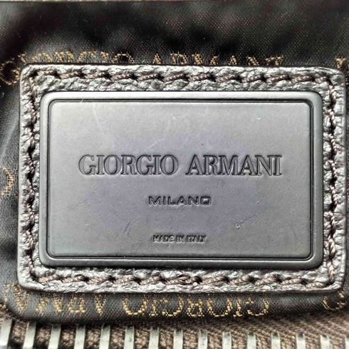 ジョルジオアルマーニ Giorgio Armani BRIEFCASE VIT.LAMA LUCIDO 2WAYビジネスバッグ レザーブリーフケース メンズ