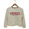 ケンゾーパリス KENZO PARIS 刺繍ロゴ クルーネックスウェット レディース import:S
