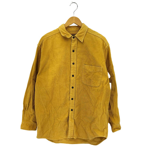 ジーエイチバス G.H.BASS ビッグシルエット 太畝 コーデュロイ 長袖シャツ メンズ import:M