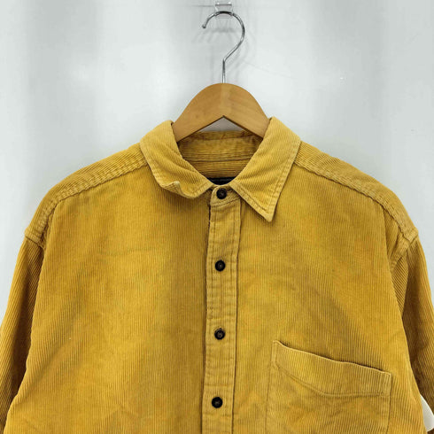ジーエイチバス G.H.BASS ビッグシルエット 太畝 コーデュロイ 長袖シャツ メンズ import:M