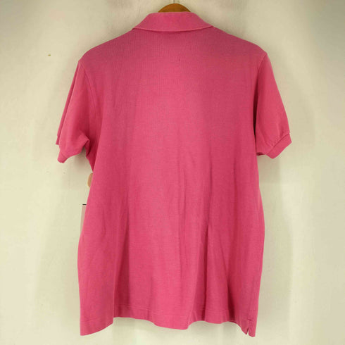 シュミーズラコステ CHEMISE LACOSTE 80S ワッペン刺繍 S/S ポロシャツ レディース JPN:5号
