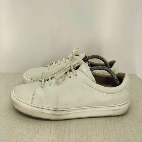 セオリー theory Textured Cow LTR Trainer レザースニーカー メンズ EUR:43