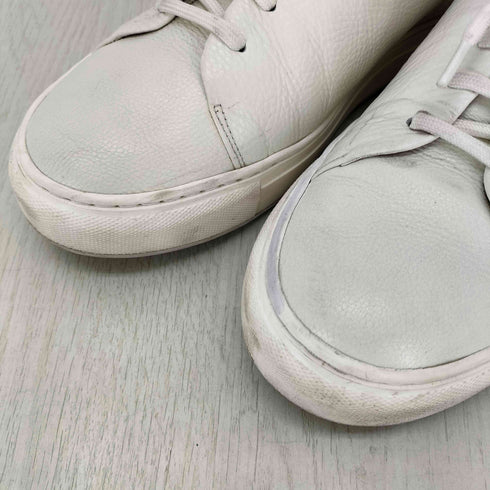 セオリー theory Textured Cow LTR Trainer レザースニーカー メンズ EUR:43